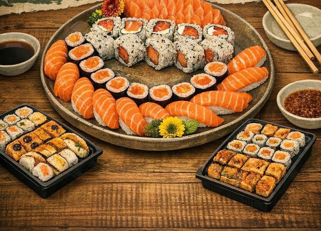 Prato especial Tasty Sushi